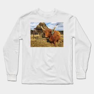 Scottish Highland Cattle Cow 2368 Long Sleeve T-Shirt